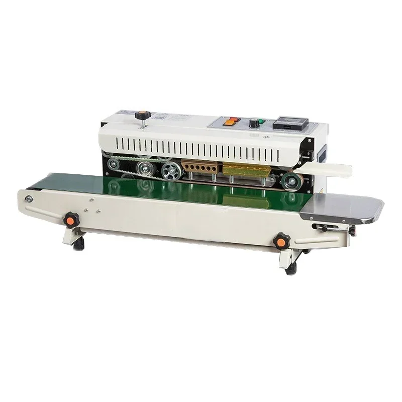 for FR-900 Plastic Bag Packaging Band Sealing Machine Sealer Auto Horizontal Bag Sealer Continuous