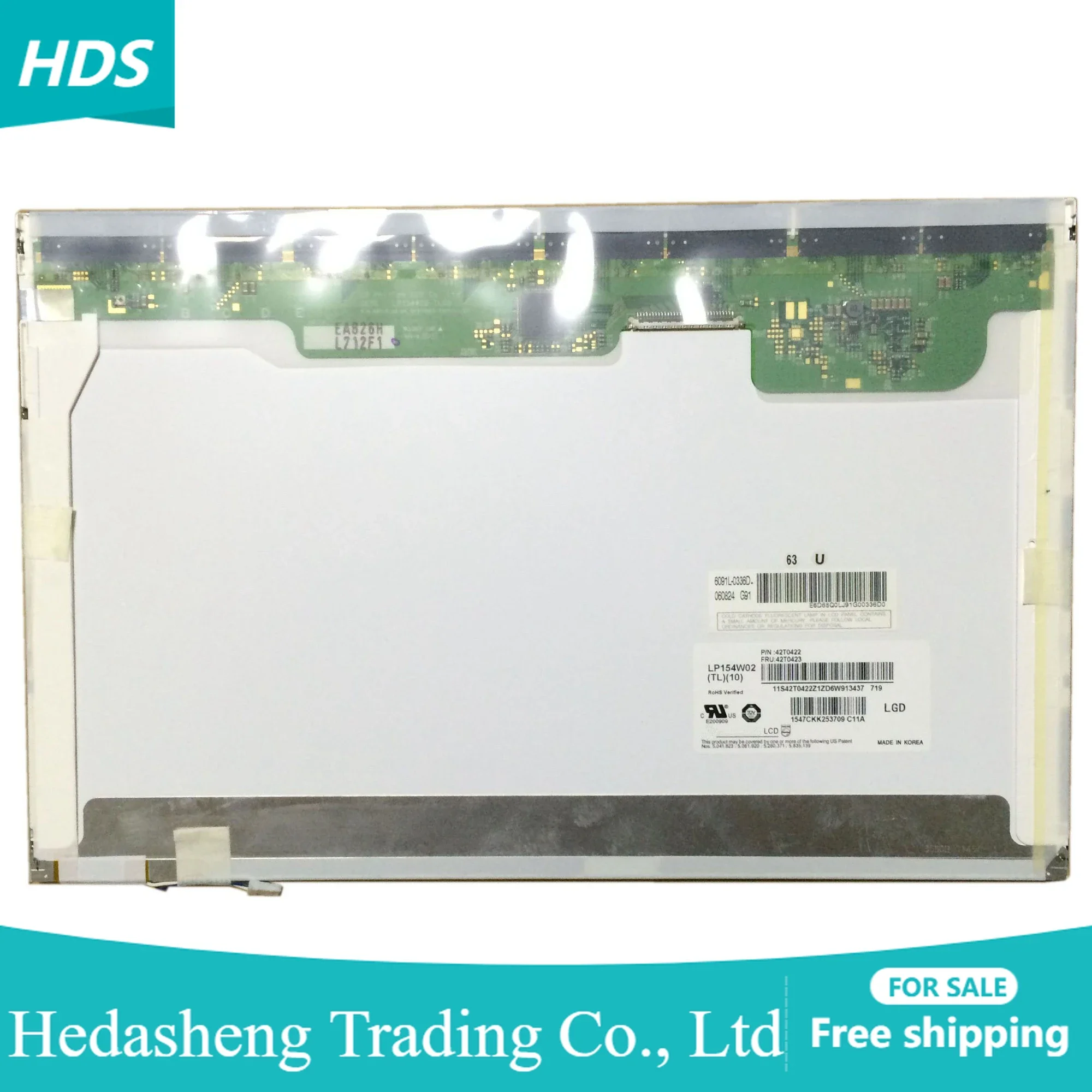 LP154W02 TL10 fit N154Z1-L02 LTN154P3-L05 LP154WE2 LTN154P3-L02 LTN154MT02 1680*1050 Laptop LCD Screen