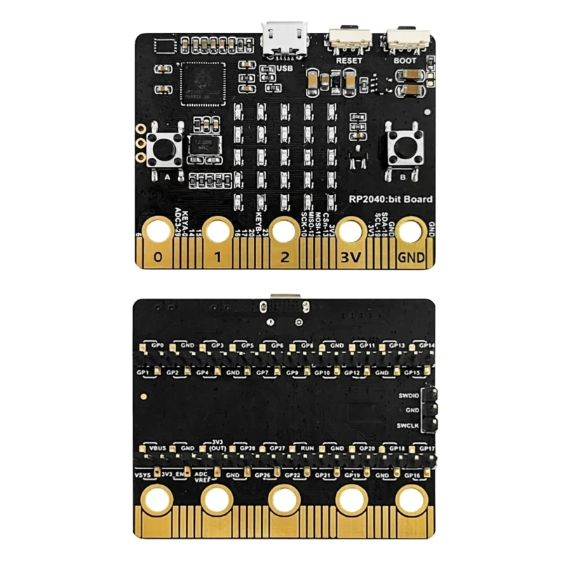 RP2040 Bit Development Board Mikrokontroler RP2040 Chip Konsumsi Daya Rendah Drop Shipping