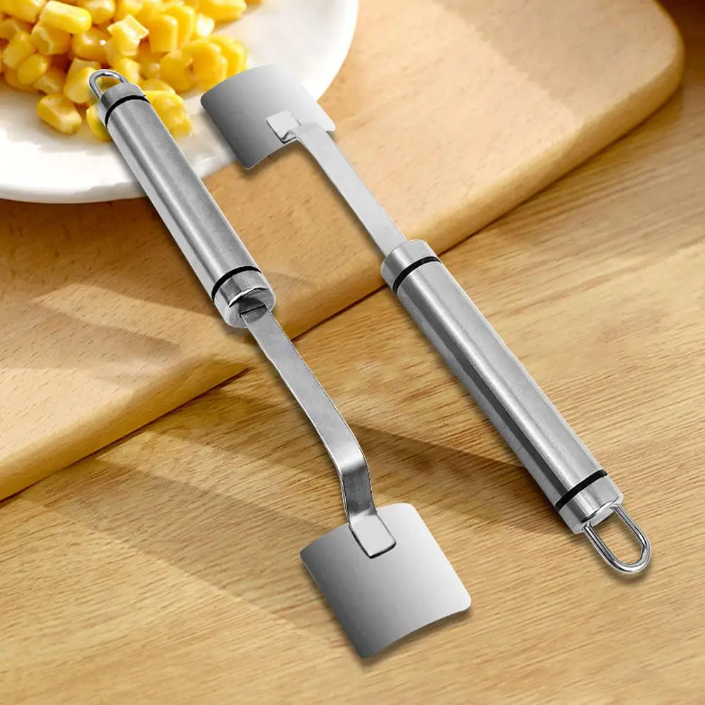 Stainless Steel Corn Stripper Fast Corn Peeler For Corn On The Cob,Ergonomic Corn Stripper Thresher Corn Cutter Kitchen Tool