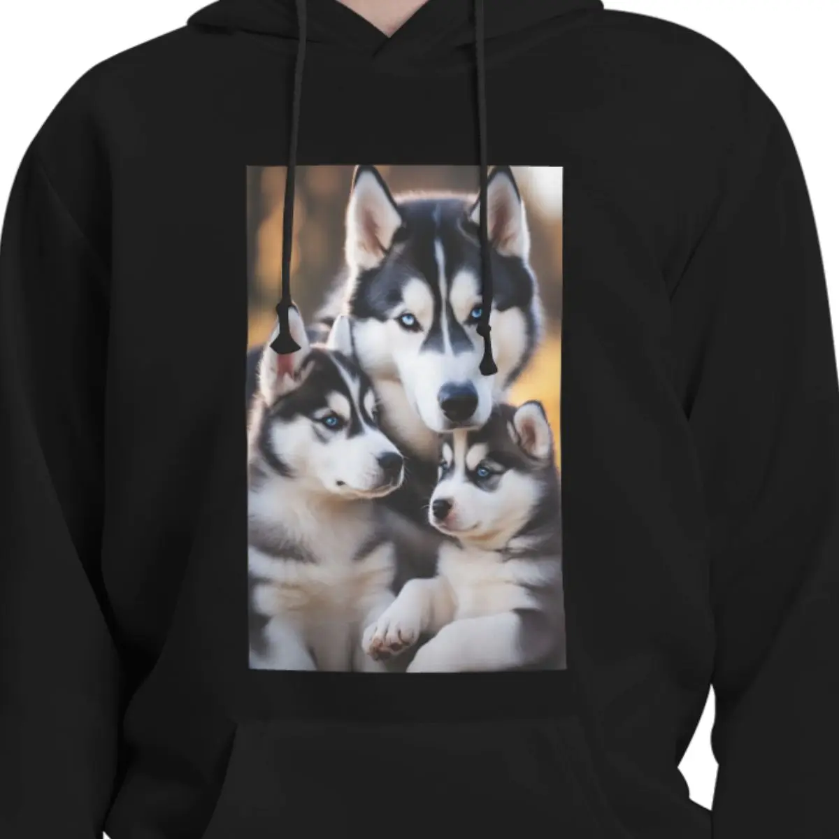 Siberian Husky Dog Cute Hoodies Men Women Casual Pullover Sweatshirts Fashion Long Sleeve Clothing Autumn Winter