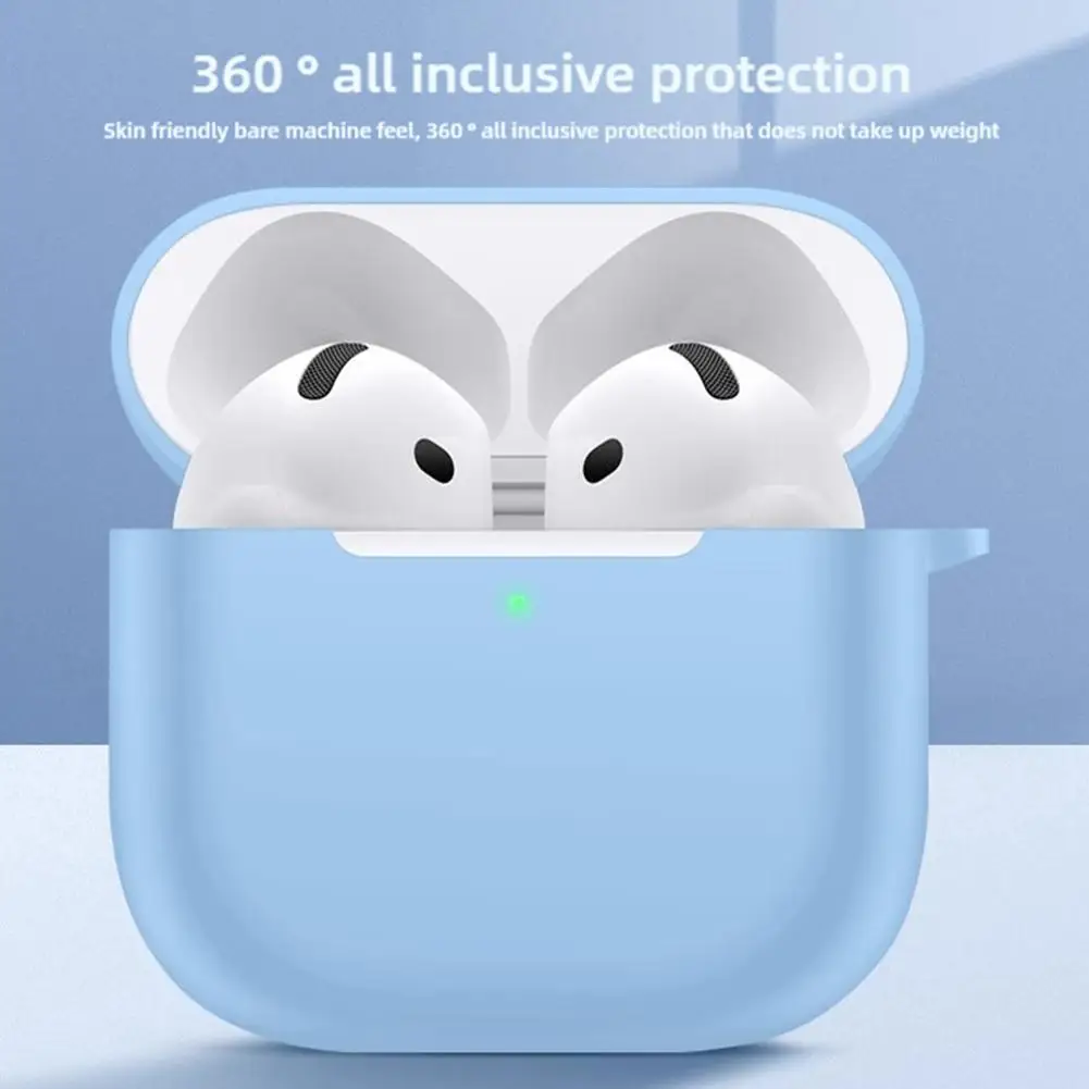 Étuis pour écouteurs en silicone pour Airpods, étui pour écouteurs, étui de protection pour Apple Airpods Pro 4, housses Airpods