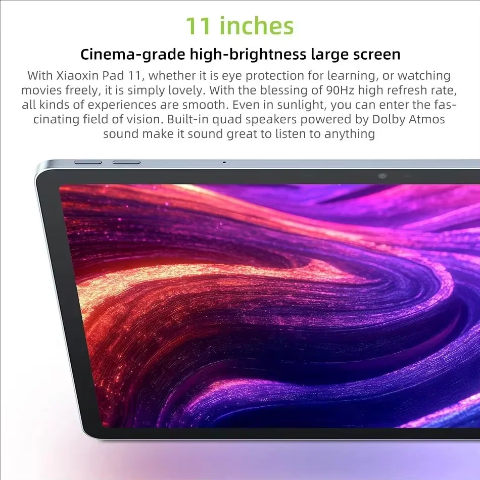 Lenovo Xiaoxin Pad 11 2025 11 ''Schermo 2.5K 6GB 8GB RAM 128GB 256GB ROM MTK Dimensity 6300 7040mAh Batteria Andoid Wifi Tablet