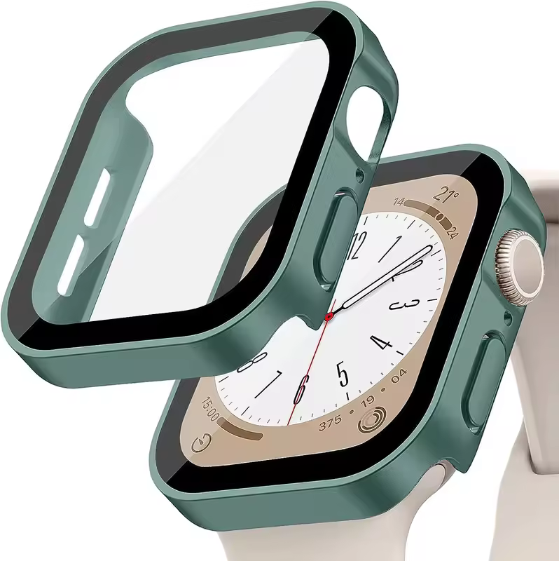 Tempered Glass+Cover For Apple Watch 11 10 9 8 7 46mm 42mm PC Bumper Screen Protector Case iWatch Series 7 6 5 4 SE3 44 40 45mm - Image 16