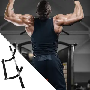 Puxar para cima barra para porta portátil treino de corpo superior multi-funcional exercício interno barra de suspensão instrutor de fitness equipamentos para casa 6 principais vendas ginásio barra - №4