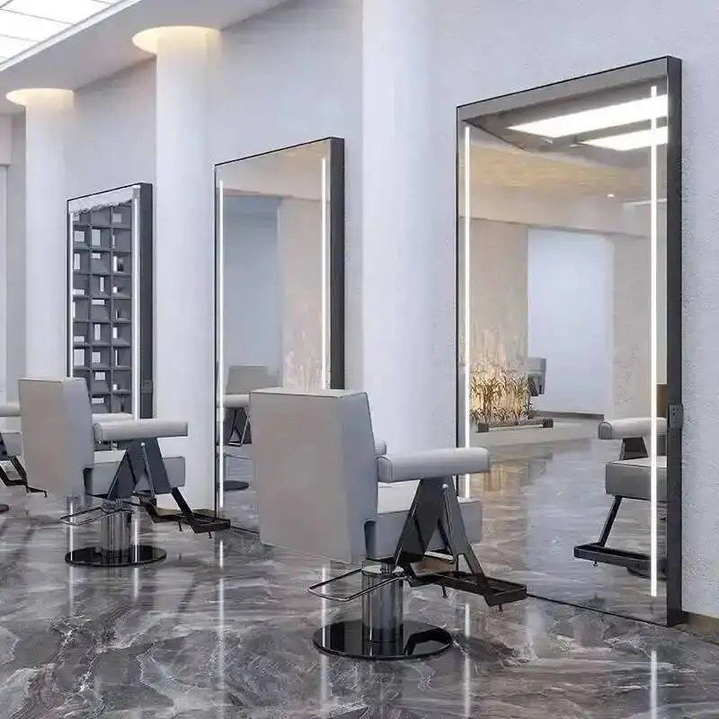 

Salon Pink Washing Barber Decoration Beauty Chair Products For Barbers Chairs Hair Stylist Reclining Brow Black Gold Tilted Spa