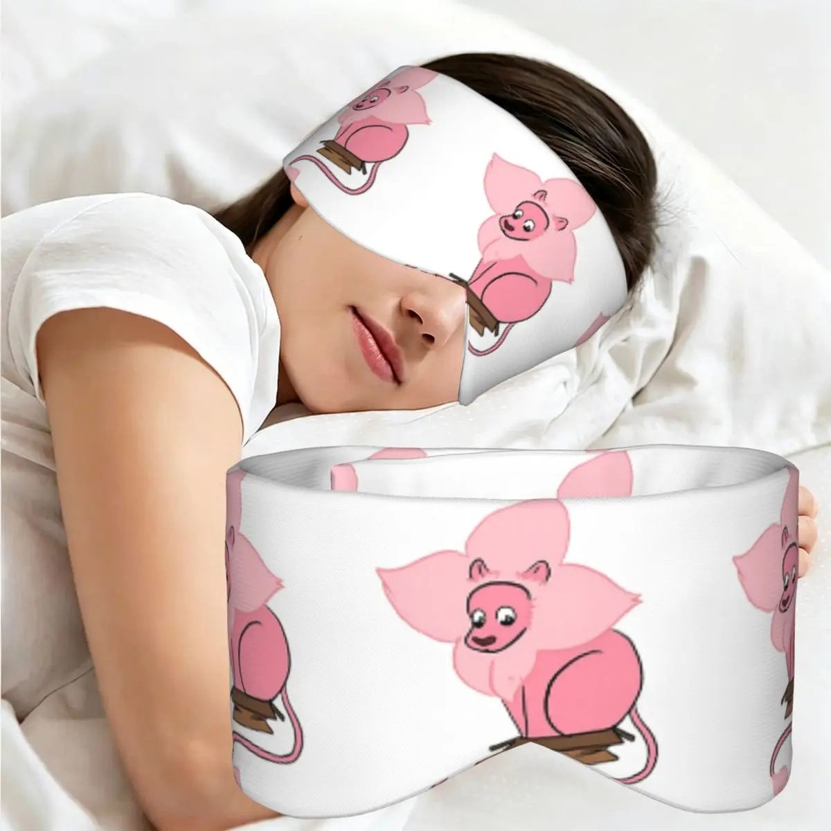 Steven Universe Lion sleep eye mask Light Blocking Portable Eye Cover for Girls Boys Travel Party Gift Eyeshade eyepatch