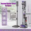 Dyson v10 v11 v15 v12用の掃除機スタンド,調整可能な高さ (110~129cm),コードレス掃除機 収納用ブラケット,パンチングなし,組み立てが簡単，自宅保管用 1