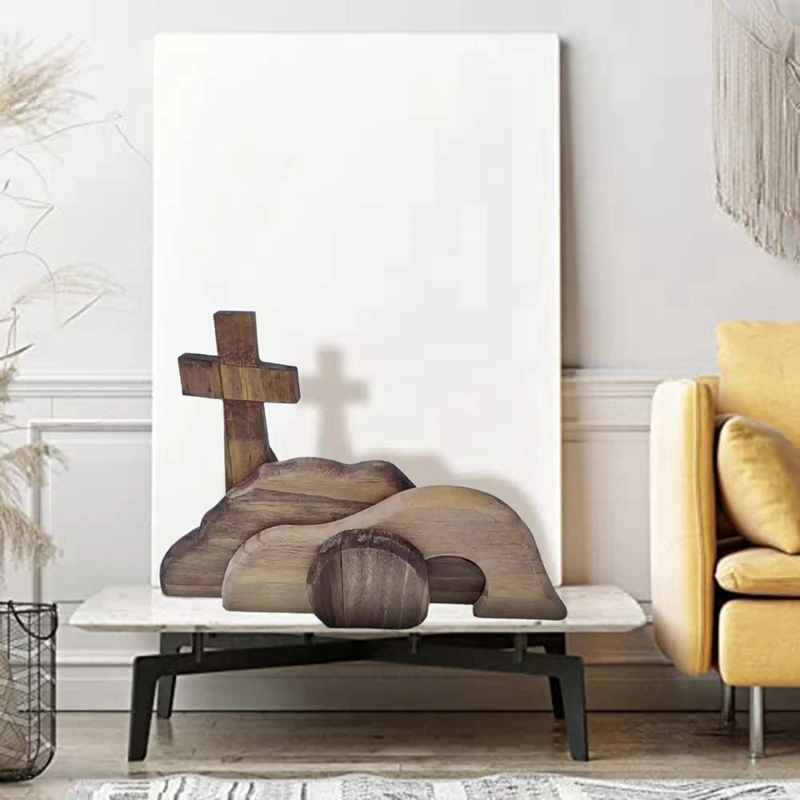 木製の庭の装飾,空のテーブル,クロスシーン