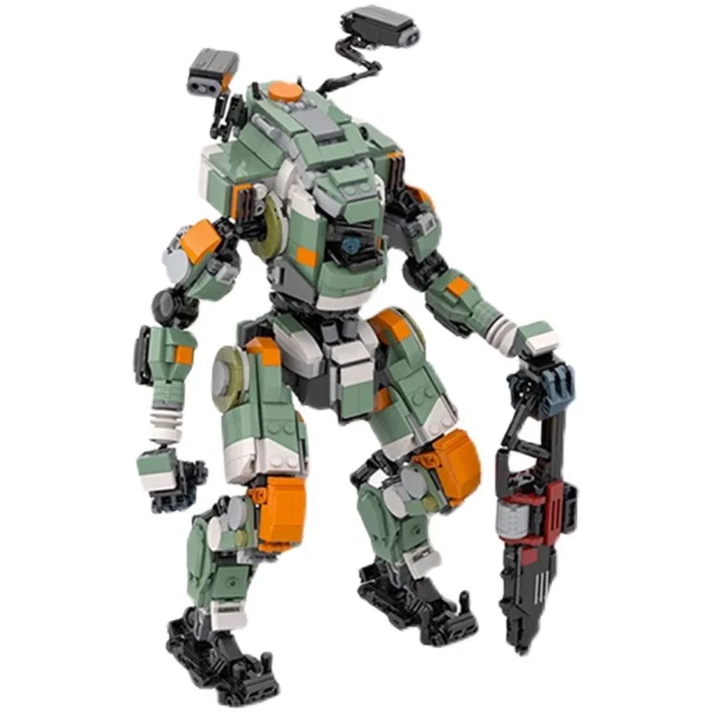 

MOC building block robot series set Skyfall Pioneer mecha model BT7274 assembly toy