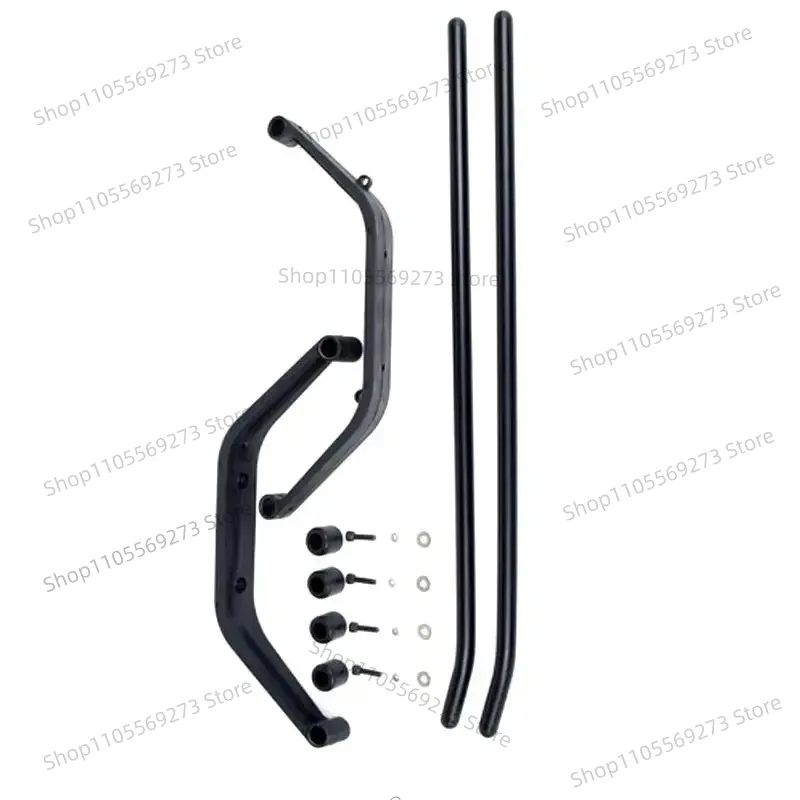 1 Set Black Landing Skid RC Helicopter 550 600 Size Replacement Accessory with Screws