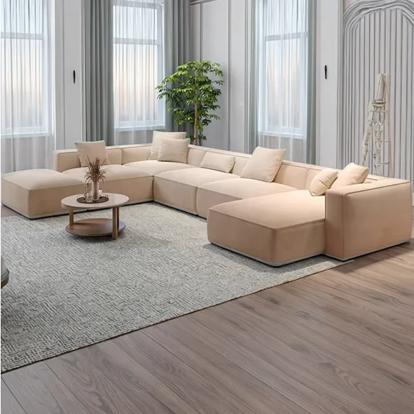 

PFS21174 Modern two-seater Chesterfield sofa set with sponge for living rooms, hotels or shopping centres