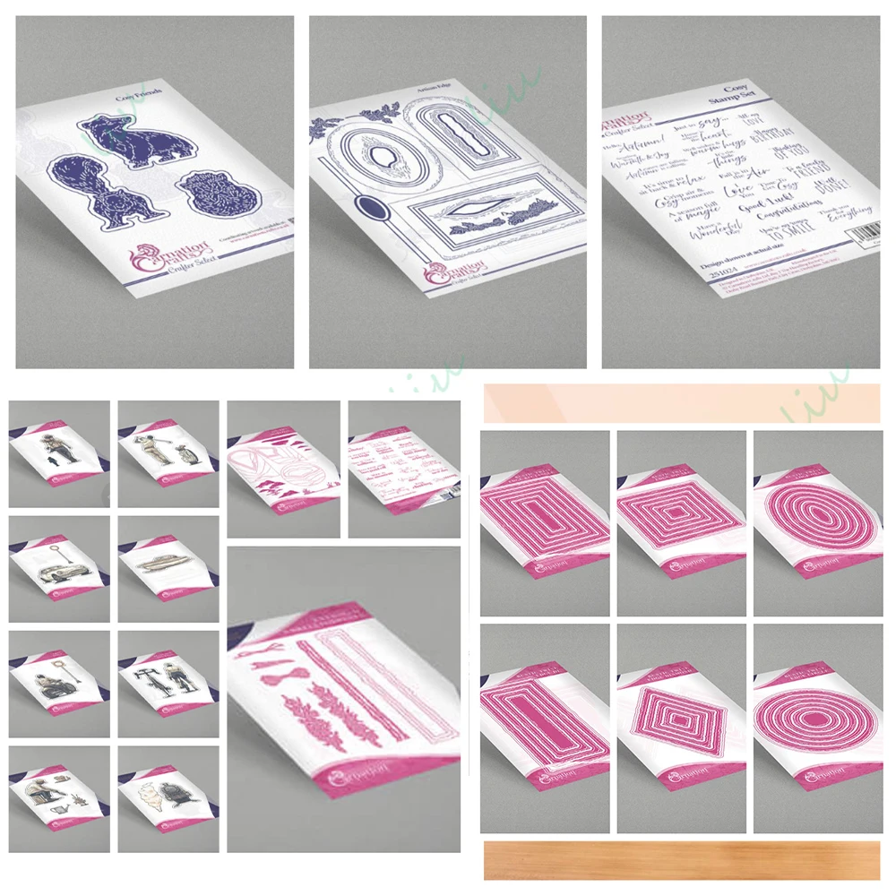 

Rustic Twine Edge Collection Sunrise to Sunset Collection Metal Cutting Dies for DIY Scrapbooking Handmade Photo Album 2025 New