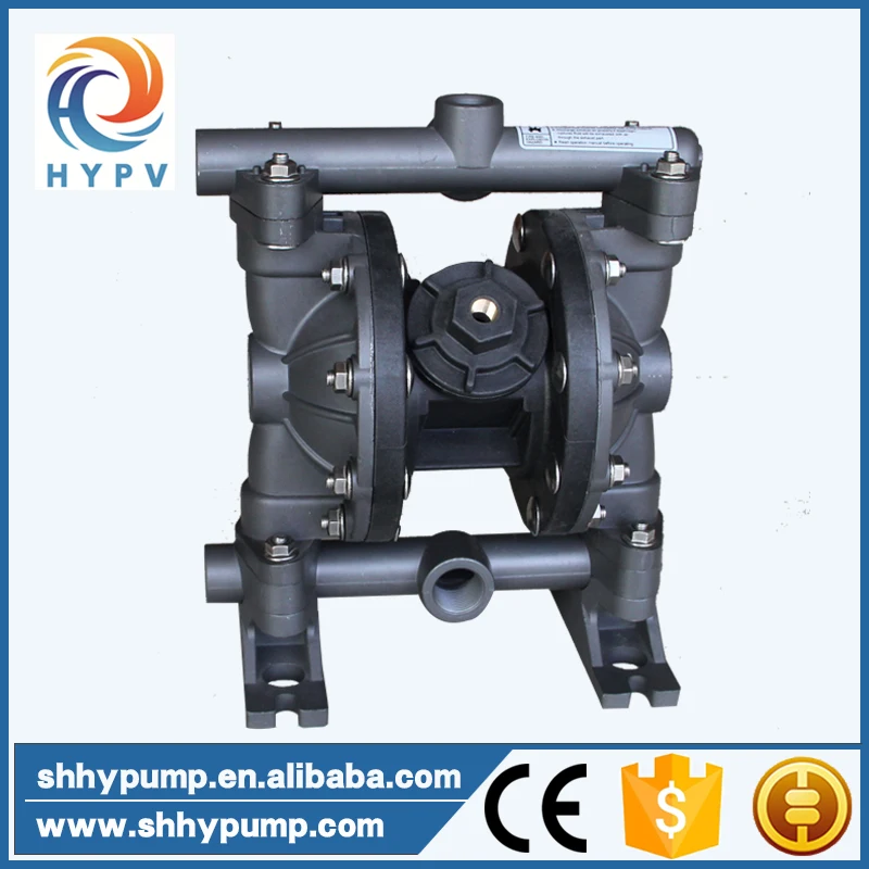 HY1/2 Inch Double Diaphragm Aluminum Alloy Construction Pump With B/N Connections Way