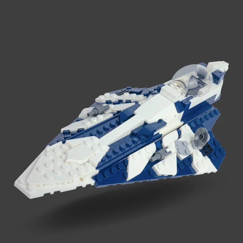

298PCS MOC Space Battle Plo Koons Starfighter Edition Arc 170 Model Building Blocks DIY Assembly Building Blocks Display Gift