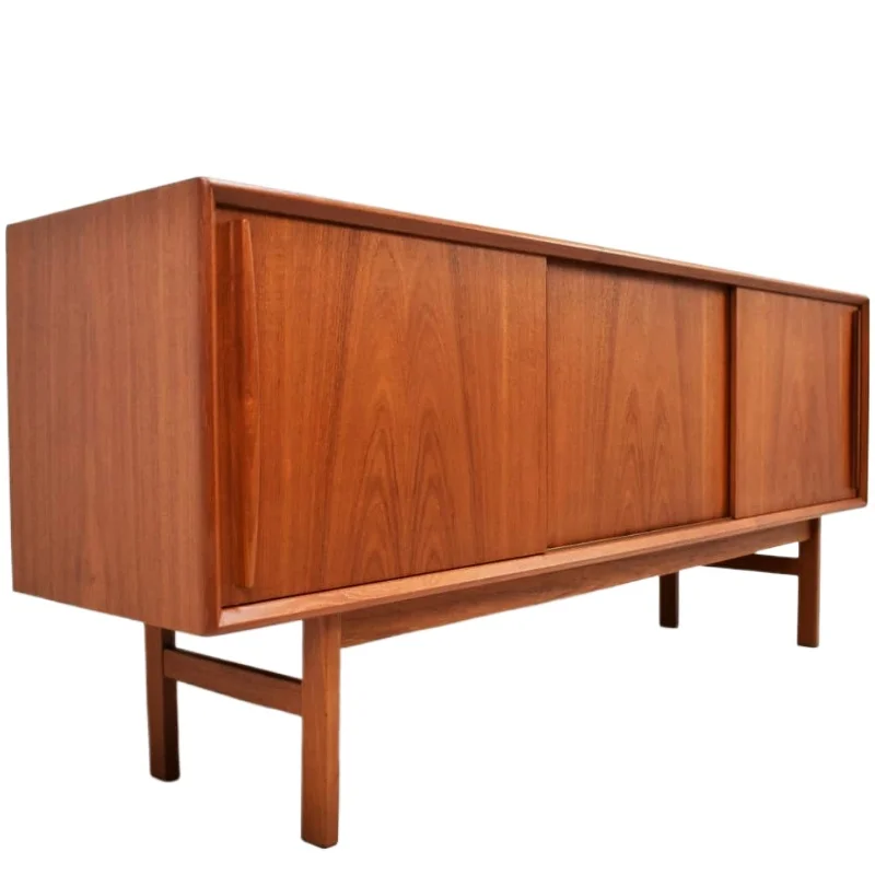 

Solid wood medieval furniture, cherry wood dining side cabinet, TV cabinet, locker, storage cabinet, living room entrance