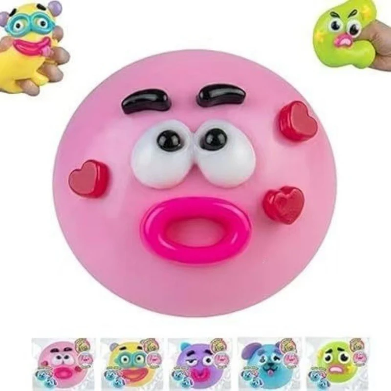 Soft Dog Face Versatile and Moldable Creating Adorable Slow-bouncing Stress-relieving and Enjoyable Shapes To Squeeze and Play - view 3