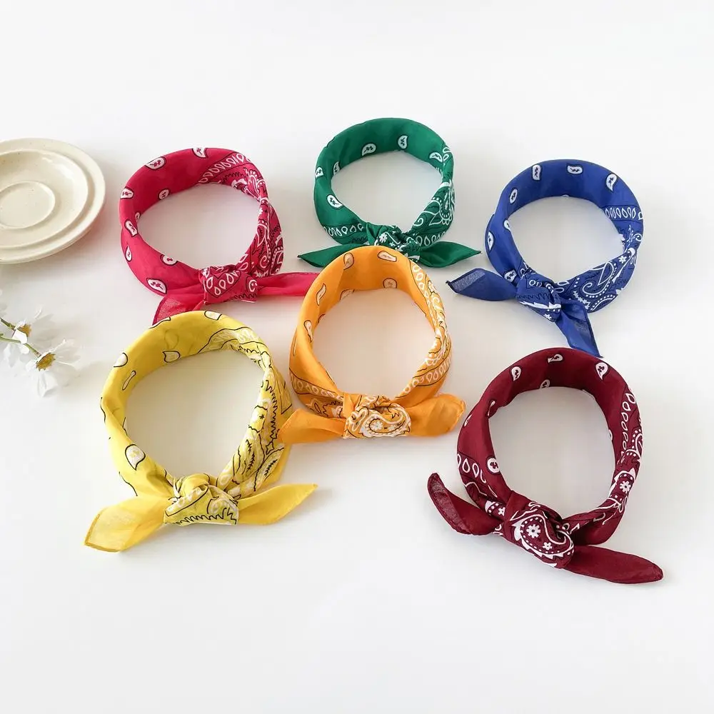 

Headband Small Square Scarf Scarf Hair Band Hip Hop Cashew Nut Print Scarves Hair Scarf Clothing Accessories Printed Silk Scarf