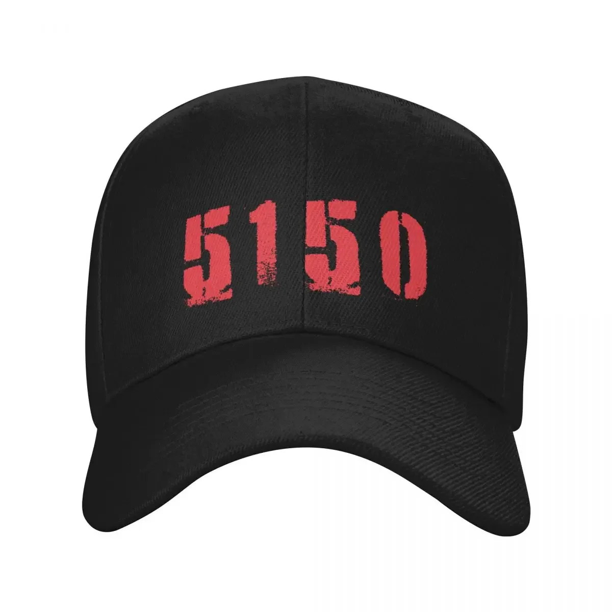 

5150 Red Numbers on black or White Shirt Baseball Cap Luxury Hat Rugby Beach Bag Girl Men's