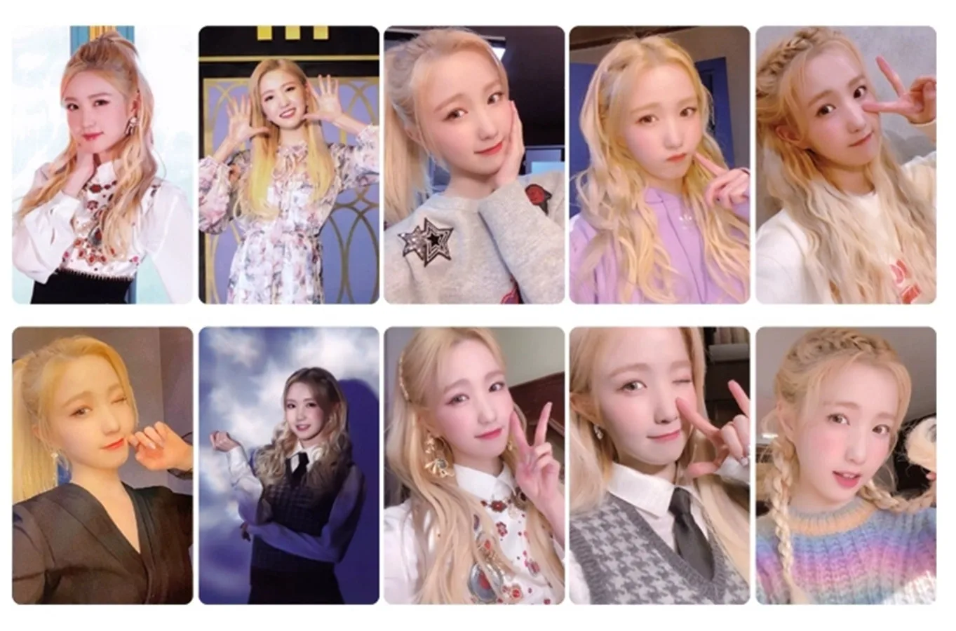 IZONE-Photo Card of I Z * ONE Kwon Eun Bi, Sakura Kang Hye won