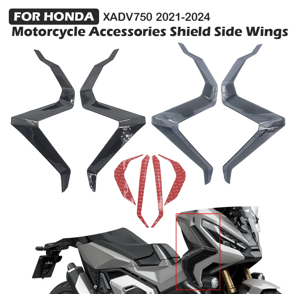

Для Honda XADV 750 2021-2024 X-ADV750 X ADV 750 мотоцикла с фиксированным ветровым крылом, защитное устройство с боковым крылом