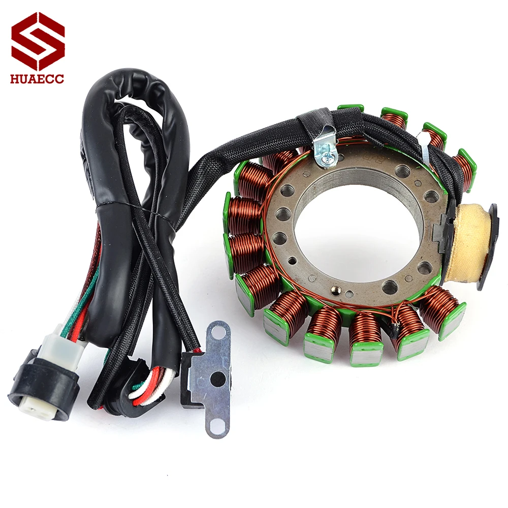 

Катушка статора мотоцикла для Yamaha YFM350 YFM350X Warrior 90-95 YFM350ER Moto-4 350 90-94 YFM350FW Big Bear 350 4WD 3HN8551000