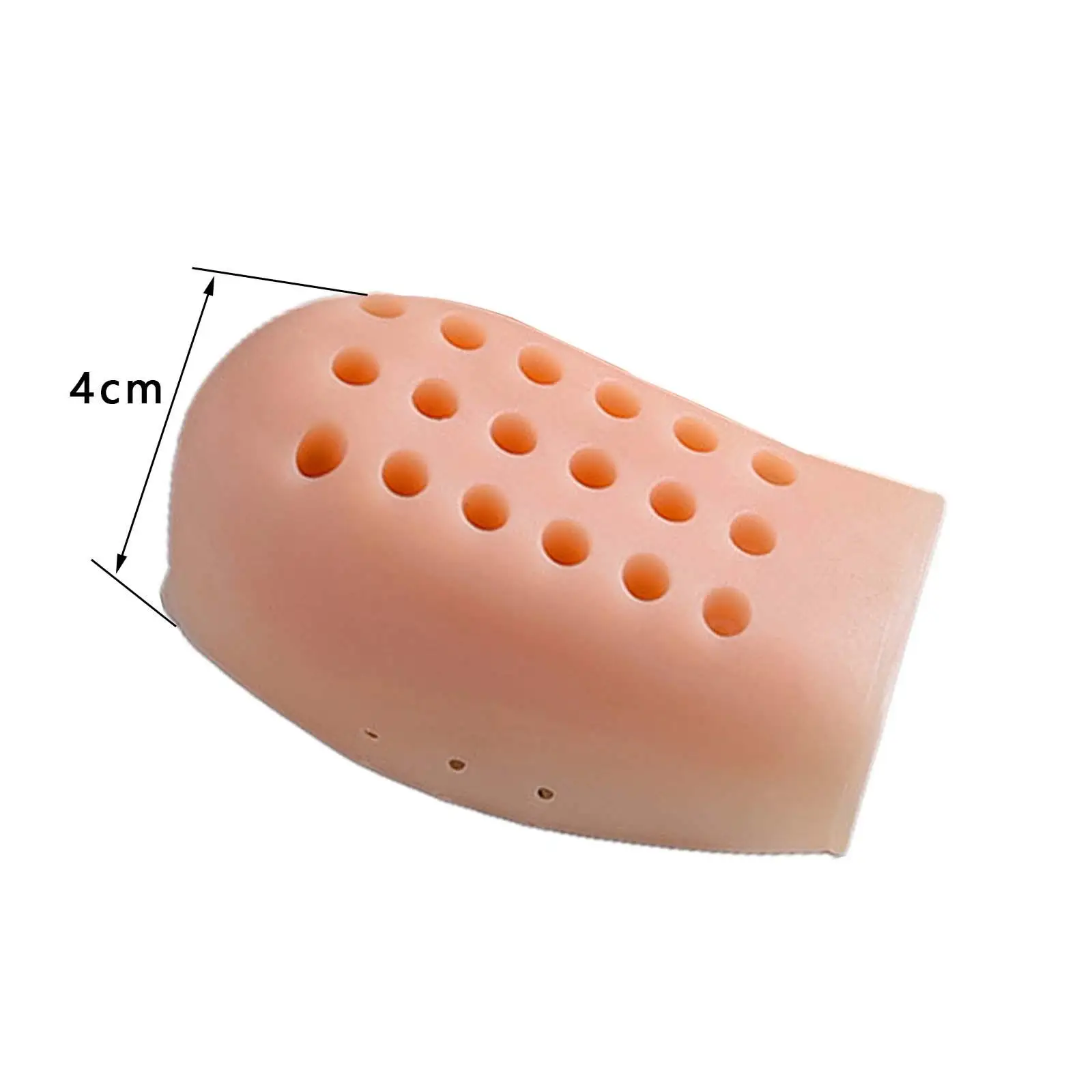 جوارب كعب من السيليكون ممتصة للصدمات، أحذية يرفع الارتفاع، حشوات نعل جل مضادة للانزلاق للأحذية الرياضية #6