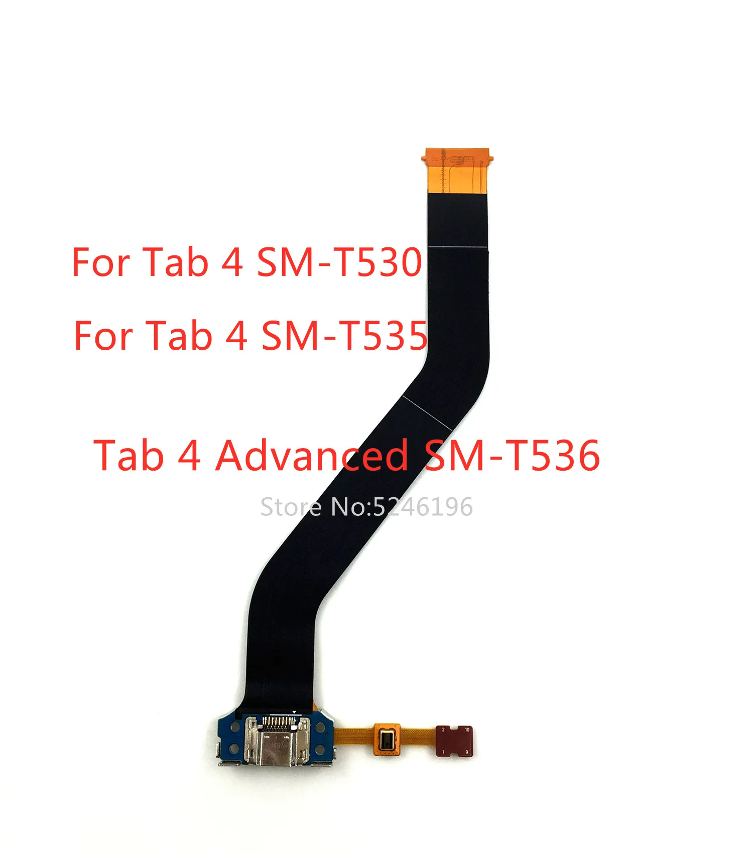 1pcs USB Charging Port Base Charger For Samsung Galaxy Tab 4 SM-T530 Tab 4 SM-T535 Tab 4 Advanced SM-T536 Replace Part