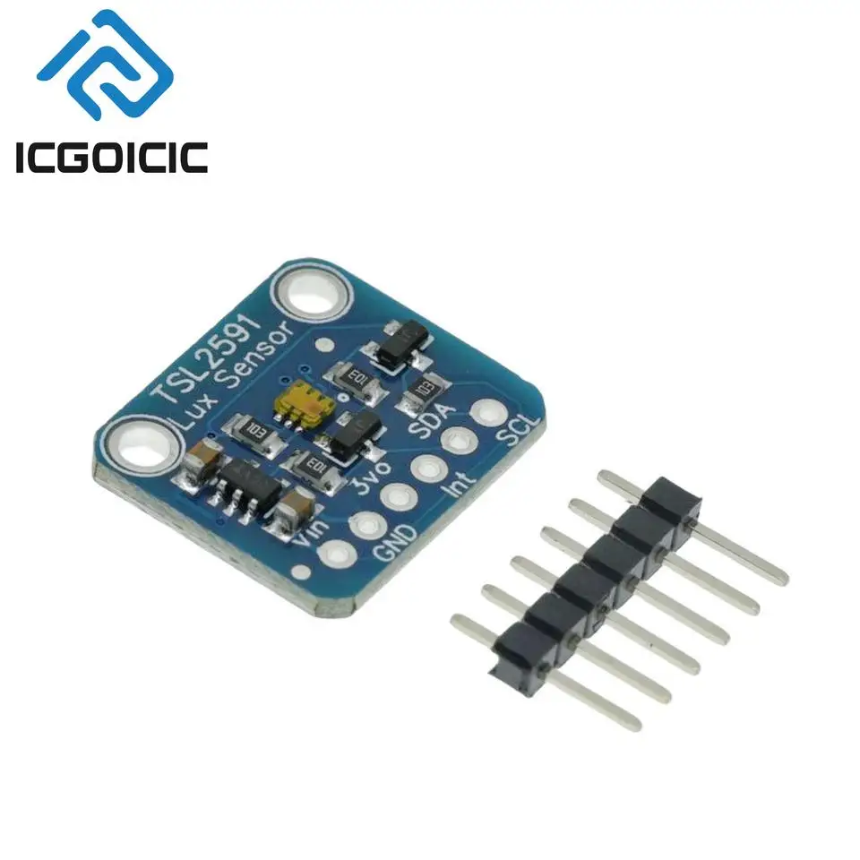 TSL2591 Digital Ambient Light Sensor – 1.98M:1 Dynamic Range, I2C Interface for Arduino Raspberry Pi