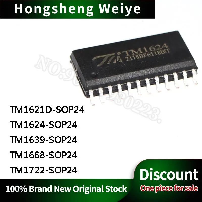 10 ชิ้น 100% ใหม่ TM1621D TM1624 1639 1668 1722 SM1668 SOP24 LED driver IC ชิปสต็อกส่วนลด