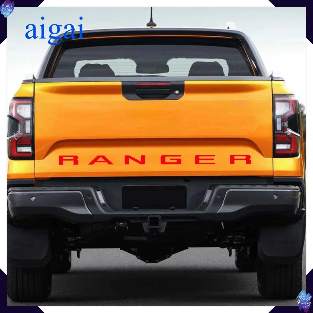 Pickup Tailgate Insert Indent Sticker for  2019-2021 New Car Decor Decals Vinyl Letter Cover Auto Tuning Accessories