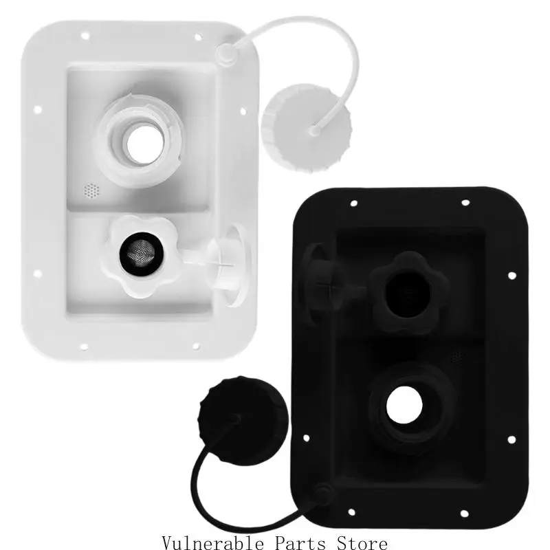 

D0UC Universal Compatibility Double Water Port Ensuring Anti Leak Performances & Hassle Simple Installation for Campers