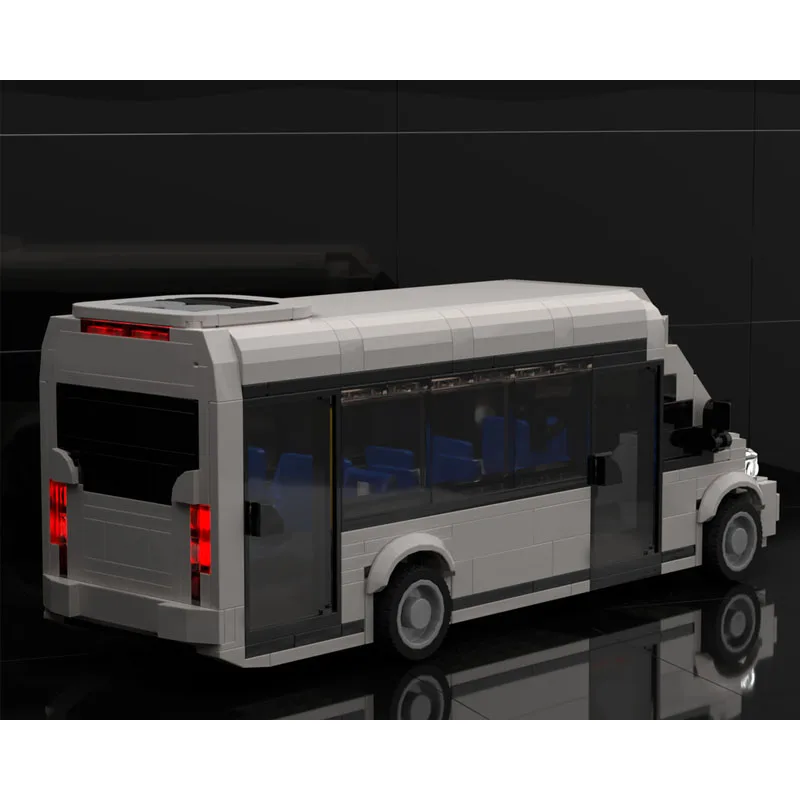 

Конструктор MOC-152501 «Городская дорога: Новая модель автобуса», 551 деталь, креативная игрушка MOC для мальчиков, подарок на день рождения и Новый год для детей