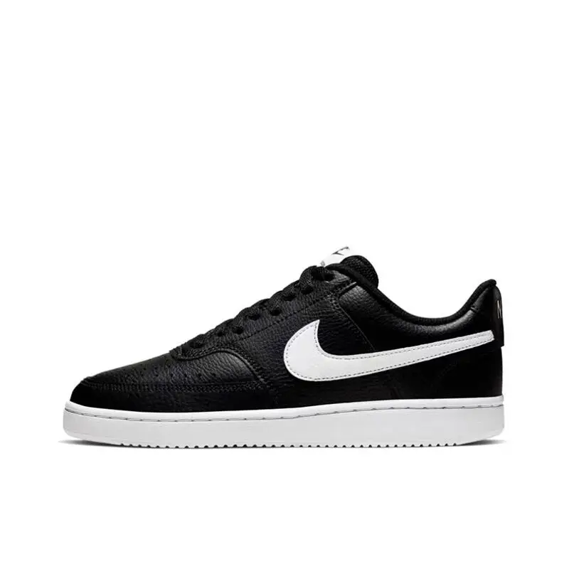 Nike Court Vision 1 Low Low Cut Casual, Durable, Comfortable, Simple and Classic Sports Board Shoes for Women and Men, Black