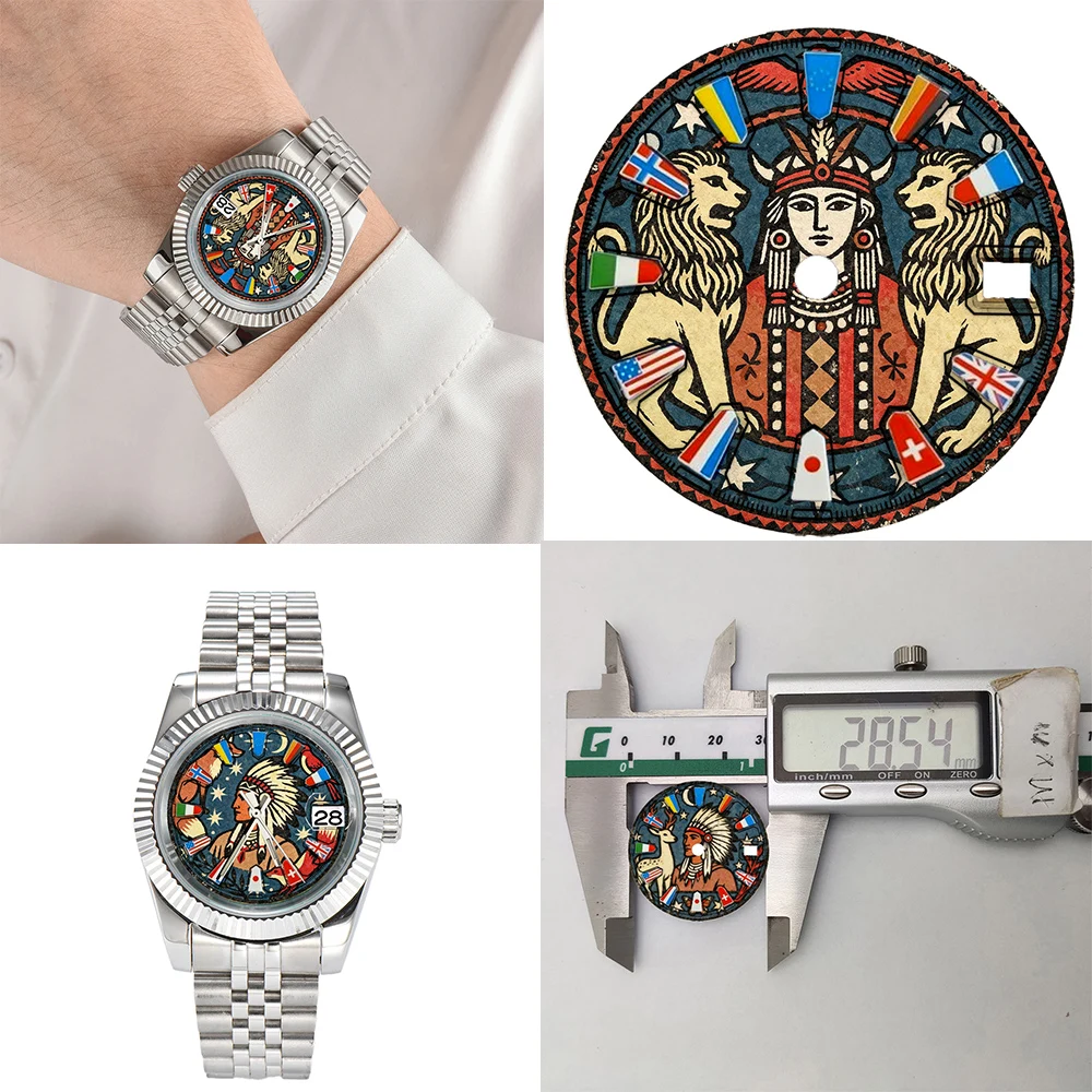 NH35 Dial Uv Print …