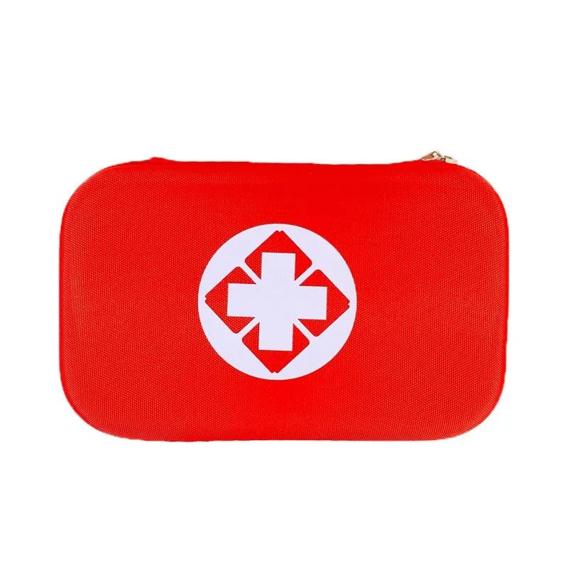 

Empty Eva Medical First Aid Kit Car Emergency Hardshell Storage Bag Box for Household Outdoor Car Essential Tool Autos Safety