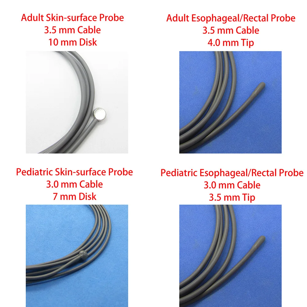 Herbruikbare Temperatuursonde Sensor Huidoppervlak Slokdarm Rectale TEMP Sensor voor T5 T6 T8 IPM IMEC PM7000 BLT Monitor
