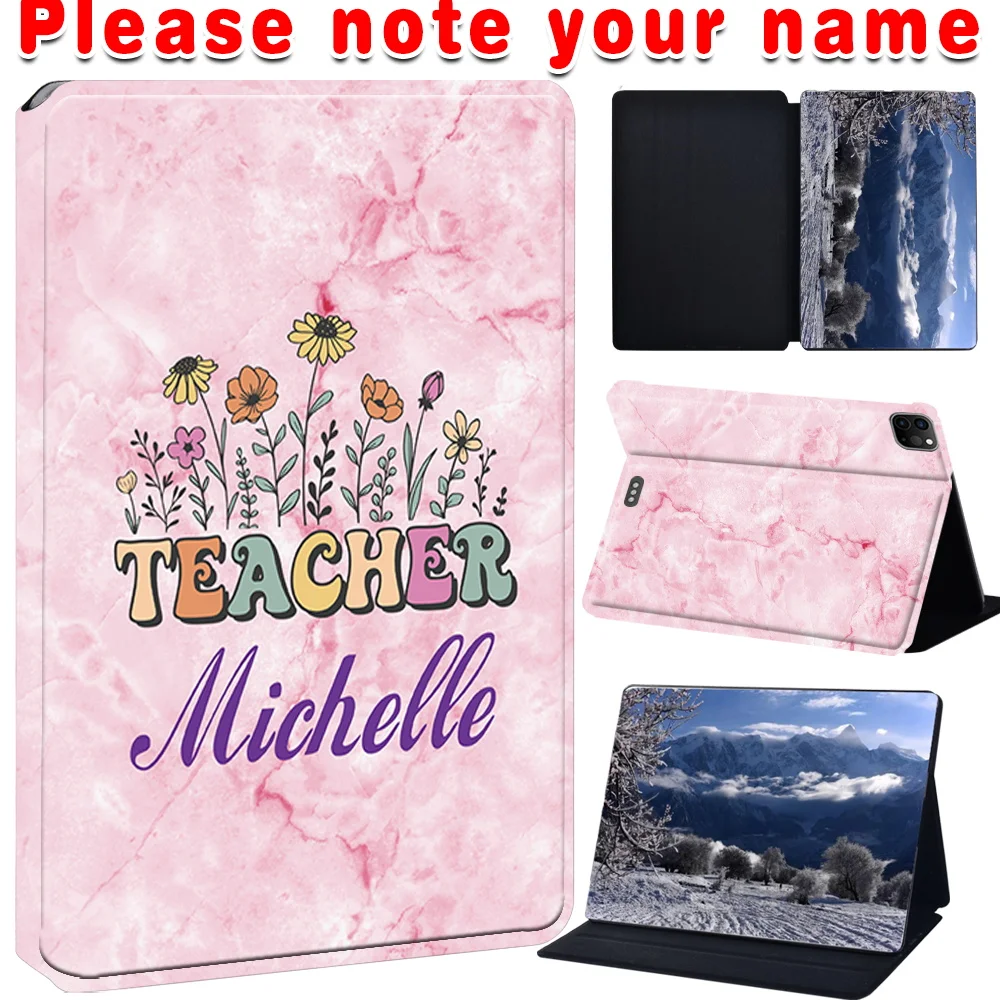 Personalized Custom Name Tablet Cover For iPad Pro 11 2018/20/21/22 Flip Stand Shockproof Protective Shockproof iPad Cover