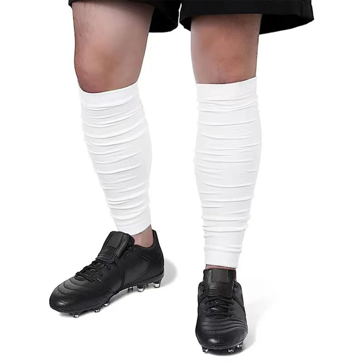 1 Pairs Calf Compression Sleeves for Men And Women Football Leg Sleeve Footless Compression Sock for Running Athlete Cycling