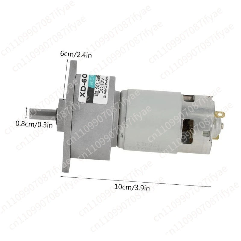 775 micro DC geared motor 12V motor 35W adjustable speed positive and negative small motor