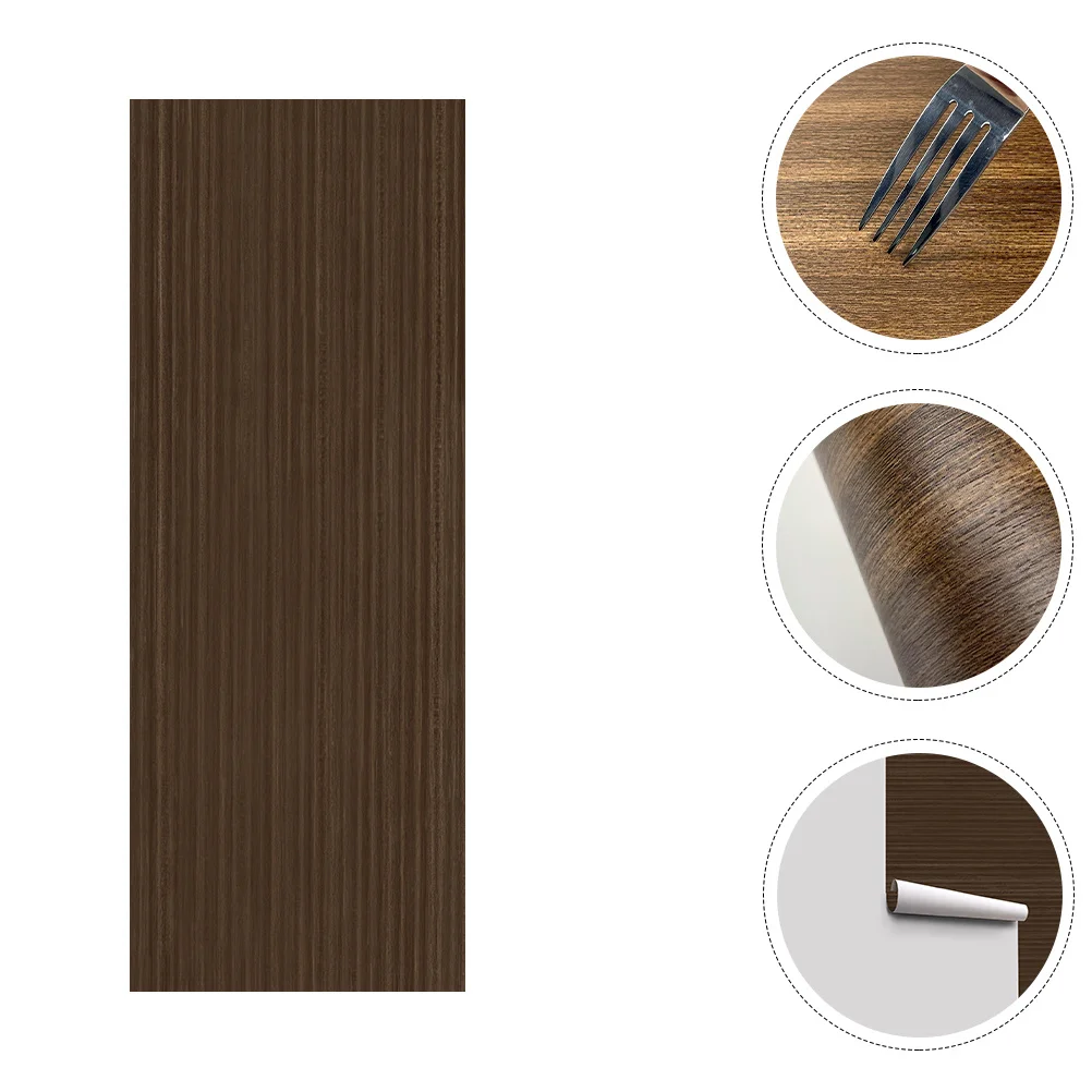 

1pcs Waterproof Pvc Floor Sticker Wood Grain Peel Stick Flooring Planks For Bedroom Kitchen Garden Decor Removable Floor Tile