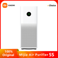 Xiaomi Mijia Mi Air Purifier 5S Smart HEPA air filter removes 99.9% of contaminants, including formaldehyde and bacteria