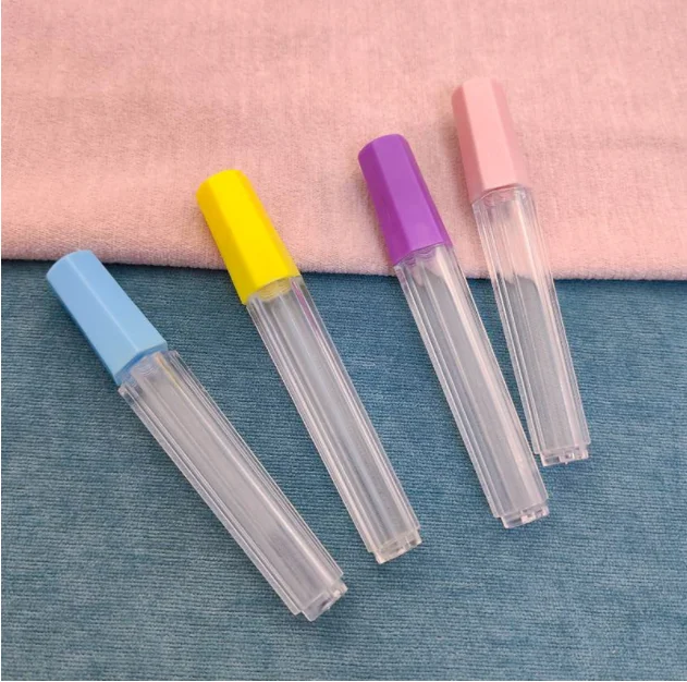 4Pcs Clear Plastic Embroidery Felting Sewing Needles Container Pin Needle Storage Tubes Bottle Holder Knitting Needle Case Box