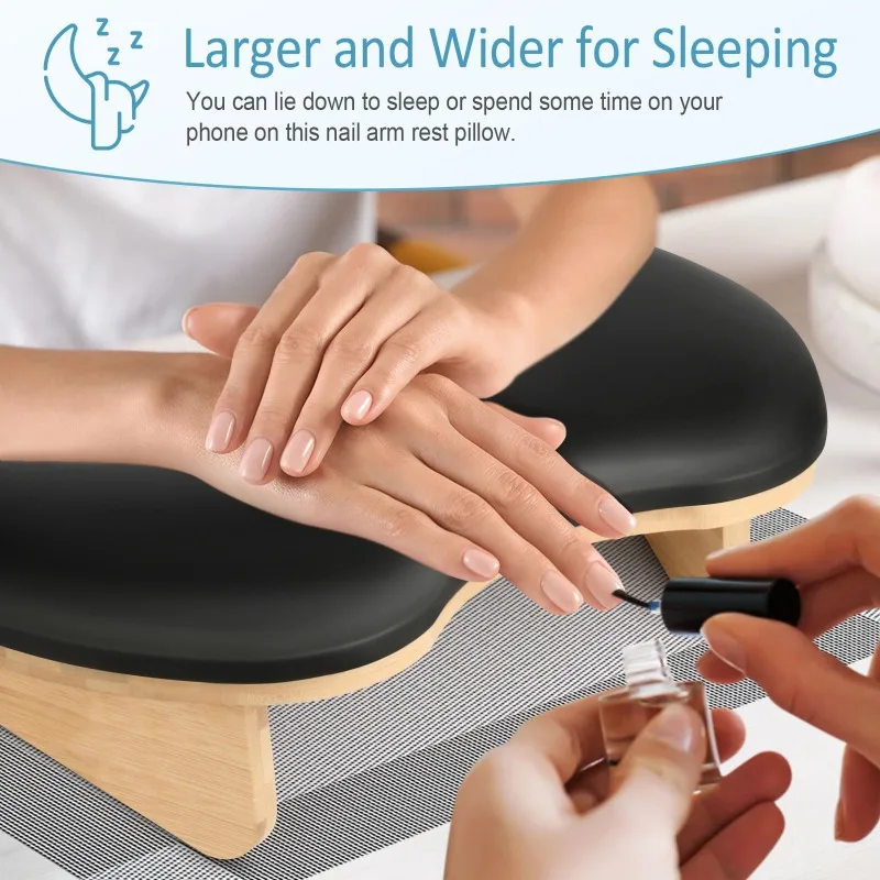 إمالة مانيكير وسادة اليد وسادة يدين مسمار الفن وسادة اليد المحمولة القابلة للإزالة اليد الراحة ل مانيكير حامل مسند الذراع أداة بولي يوريثان #2