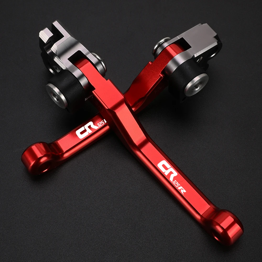 CR125 R 1992 1993 1994 1995-2007 Motorcycle Accessories Pivot Brake Clutch Levers Dirt Pit Bike Handle For HONDA CR125R CR 125R - view 2