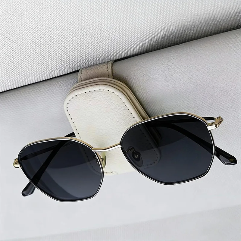 1pc Car Sunglasses Clip Car Sunglasses Storage Rack Installe