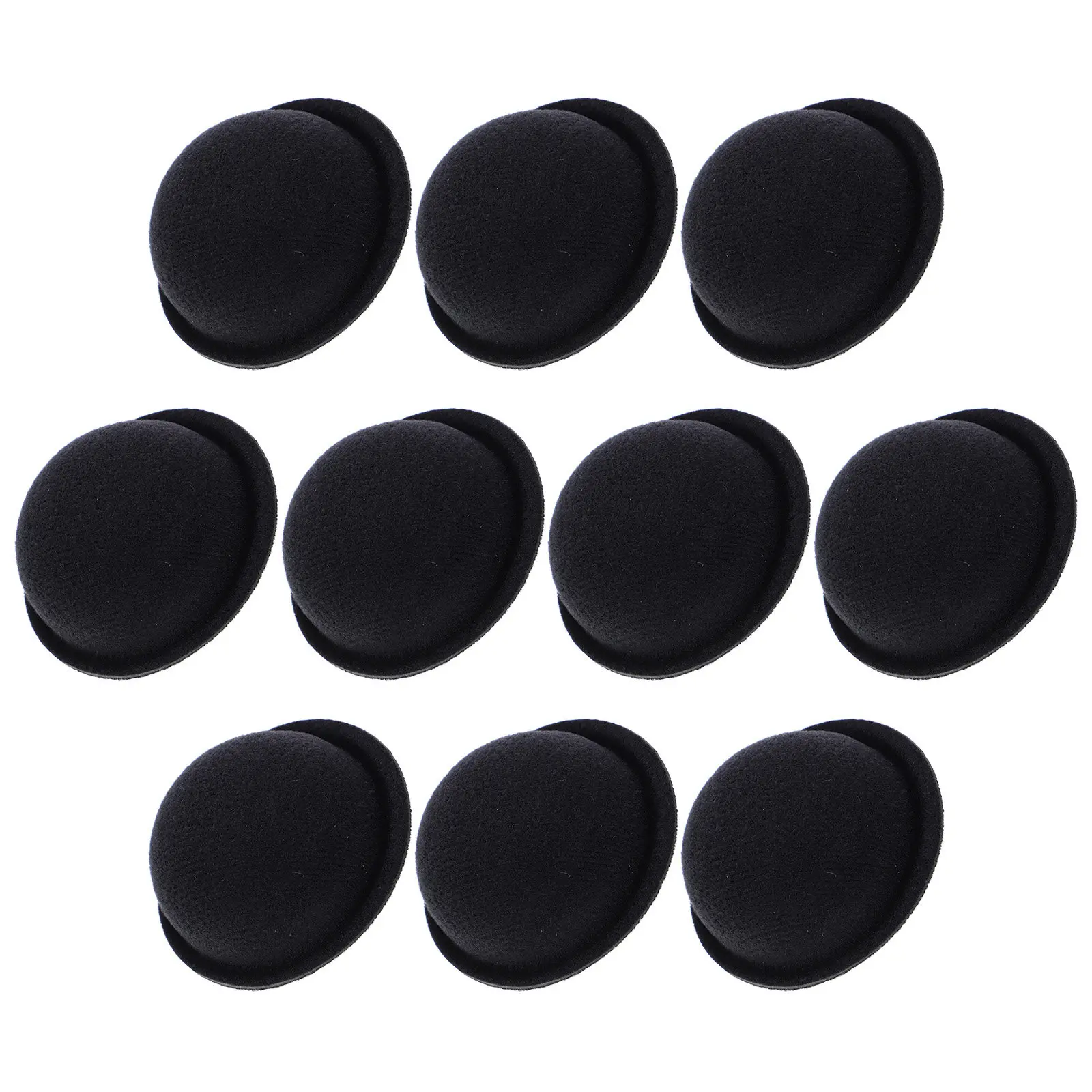 Miniature Round Top Hats 10Pcs for Crafts Snowmen Dolls Hair Costumes DIY Party Decorations