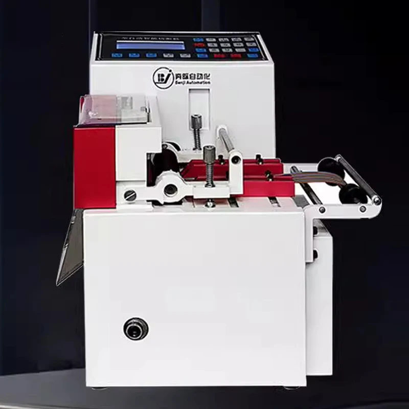 Intelligent Cutting Machine for Ear Loop Heat Shrink Tubing, Insulation Paper Fully Automatic Computerized Pipe Cutting Machine