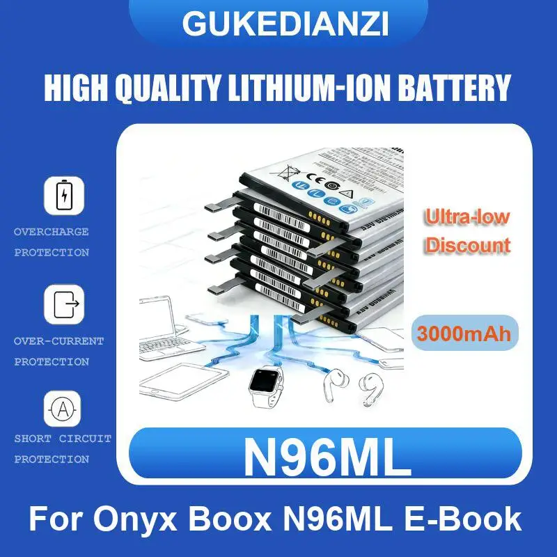 

Battery For Onyx Boox N96ML E-Book Poke 3 Poke3 2 BBA10 355585 psp DVR 305585 S11ND018A Note PRO NOTE+ Nova N96 Carta+
