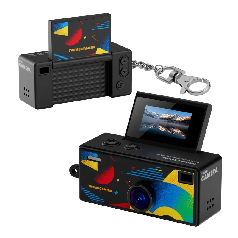 Mini Flip Thumb Camera Sport Mini Camera Portable Thumb Camera